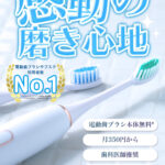 月350円からの電動歯ブラシのサブスク「GALLEIDO DENTAL MEMBER」